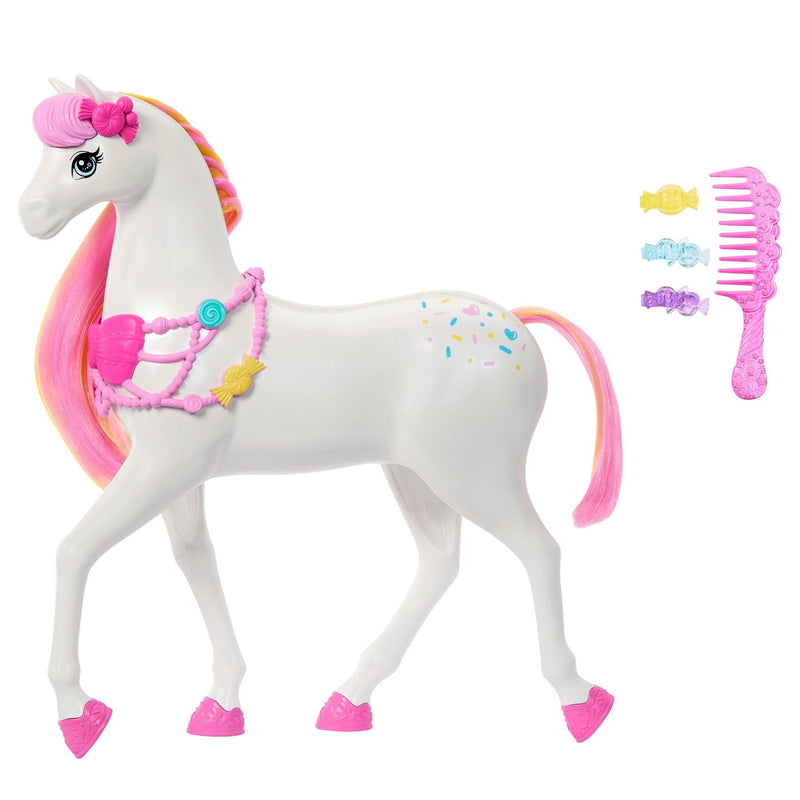Barbie Land of Sweets Horse and Sled X6