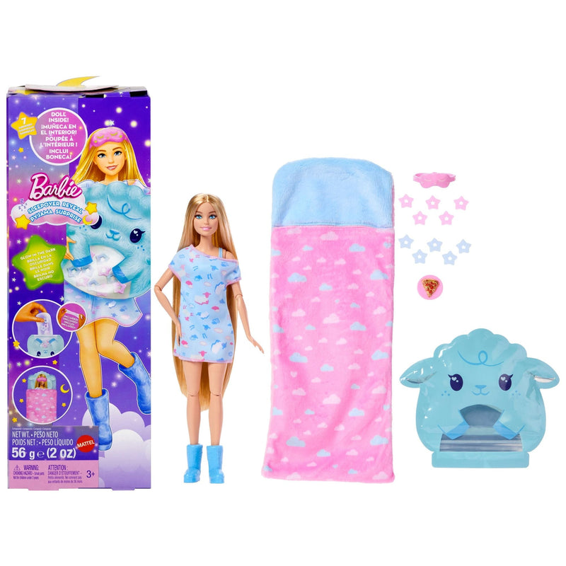 Barbie Party Unboxed Fashion Doll for Ages 3+, Assorted Styles E2