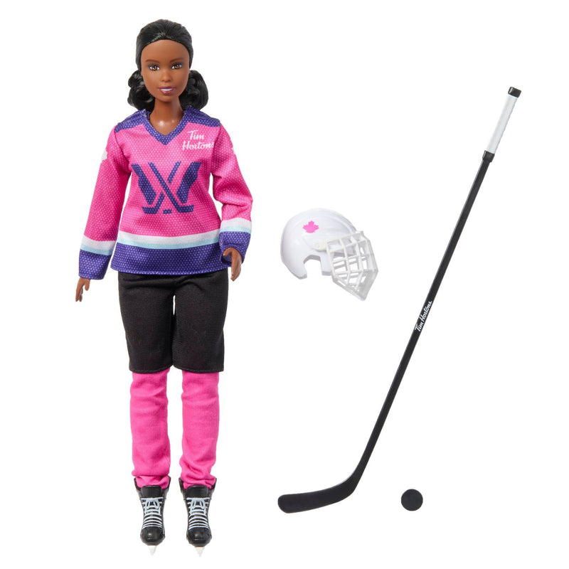 Barbie PWHL TH Hockey Doll, Black Hair O6