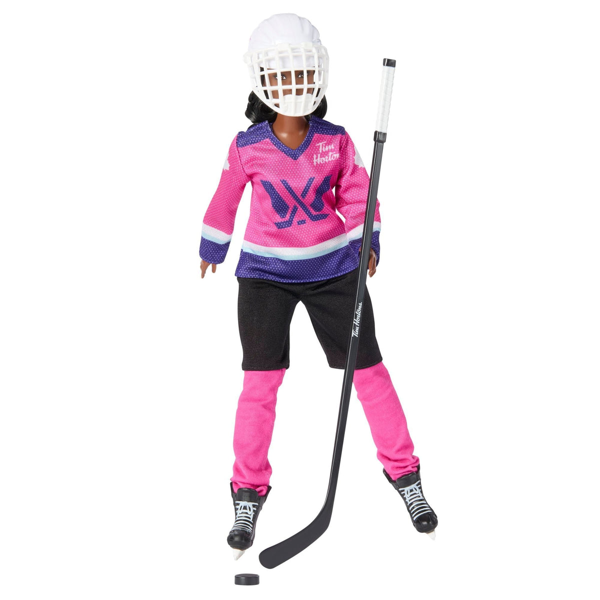 Barbie PWHL TH Hockey Doll, Black Hair
