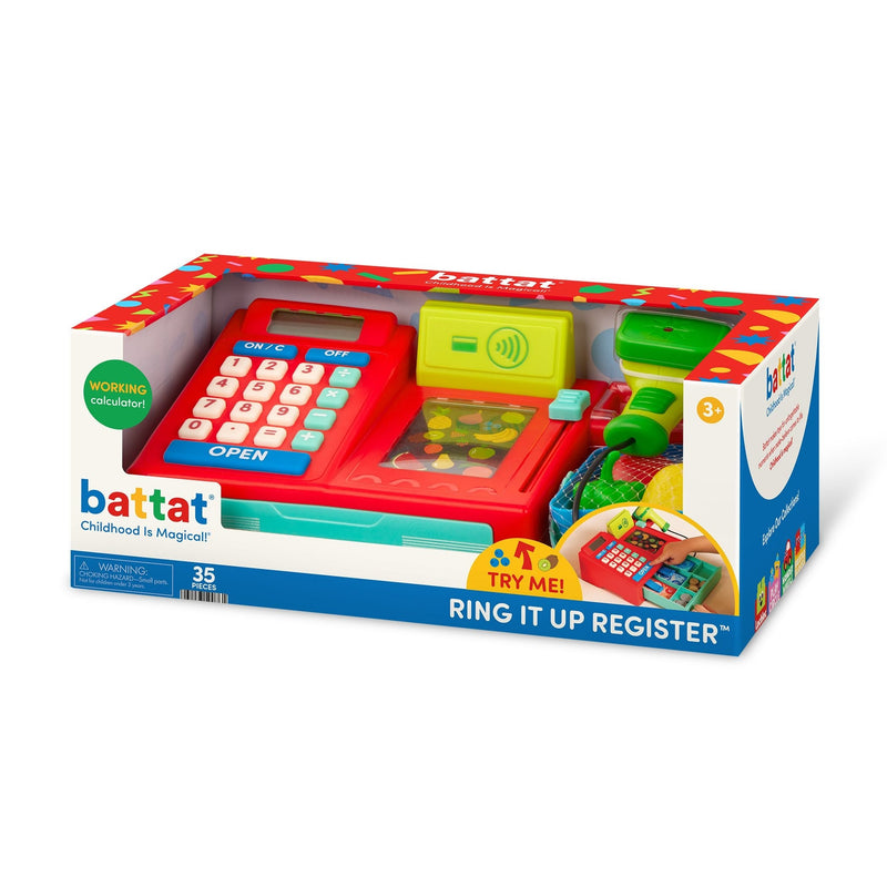 Battat Ring It Up Interactive Cash Register Set, 35-pc O8