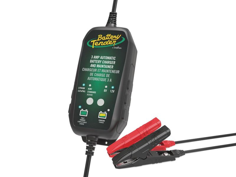 Battery Tender Smart Battery Charger/Maintainer, 3-Amp, 6V/12V R3