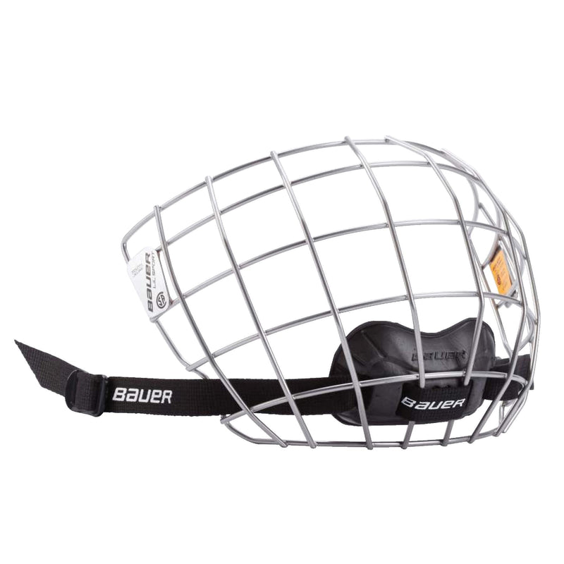 Bauer Lil' Sport Hockey Helmet Cage/Face Mask, Youth, Silver J5