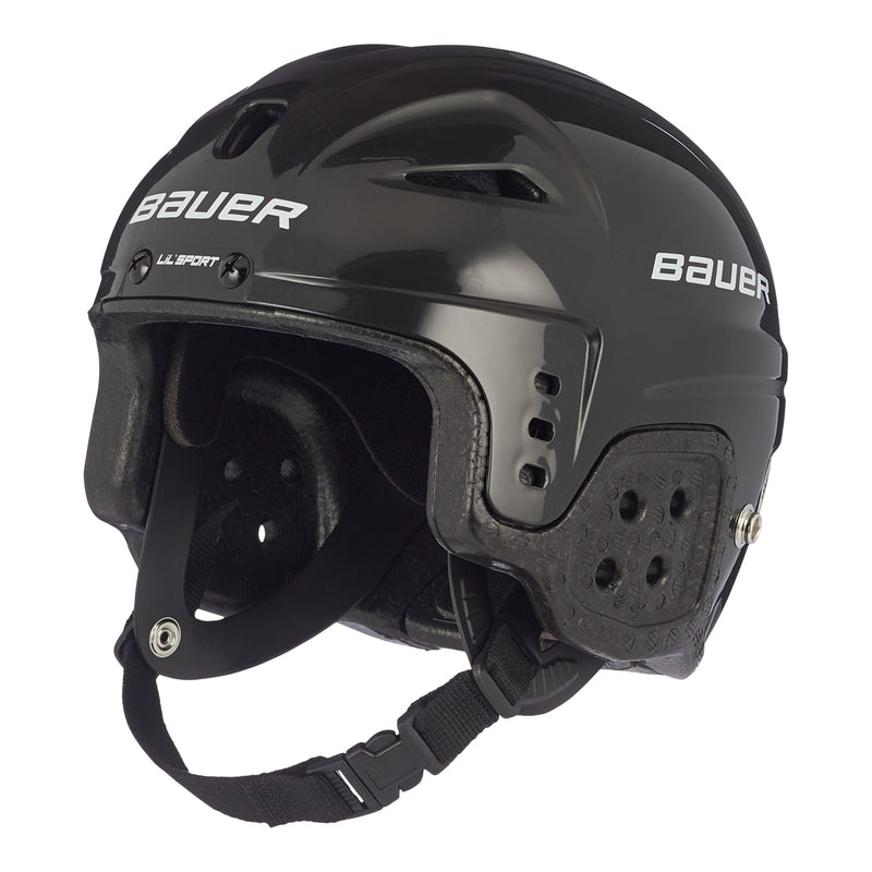 Bauer Lil' Sport Kids Hockey Helmet, Youth, Black or White I9