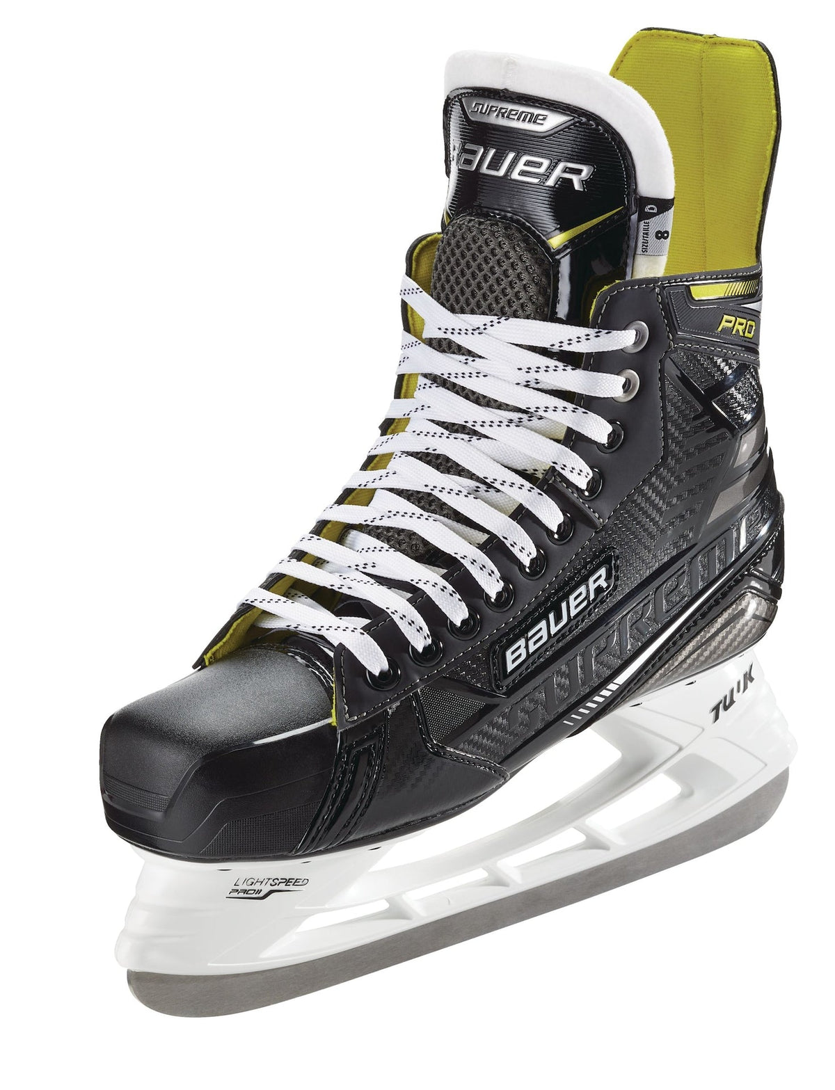 Bauer Supreme Pro Hockey Skates, Stainless Steel Blade, Senior