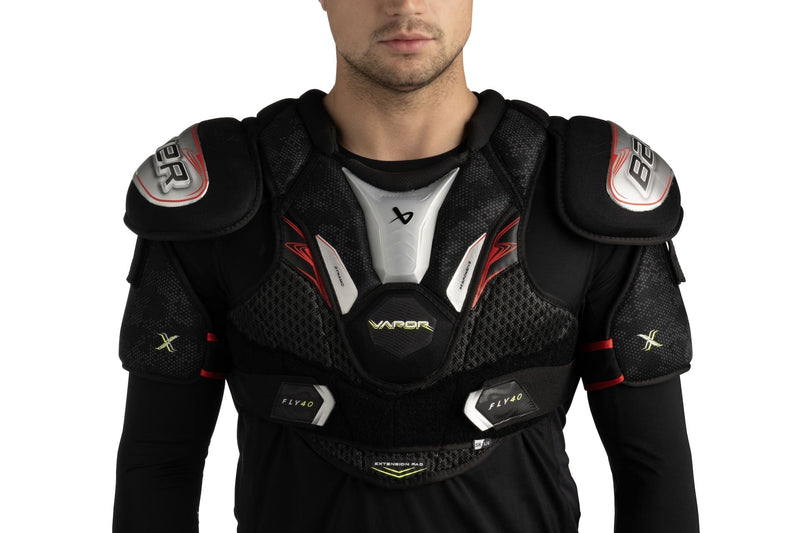 Bauer Vapor Fly40 Hockey Shoulder Pads, Intermediate, Assorted Sizes W4