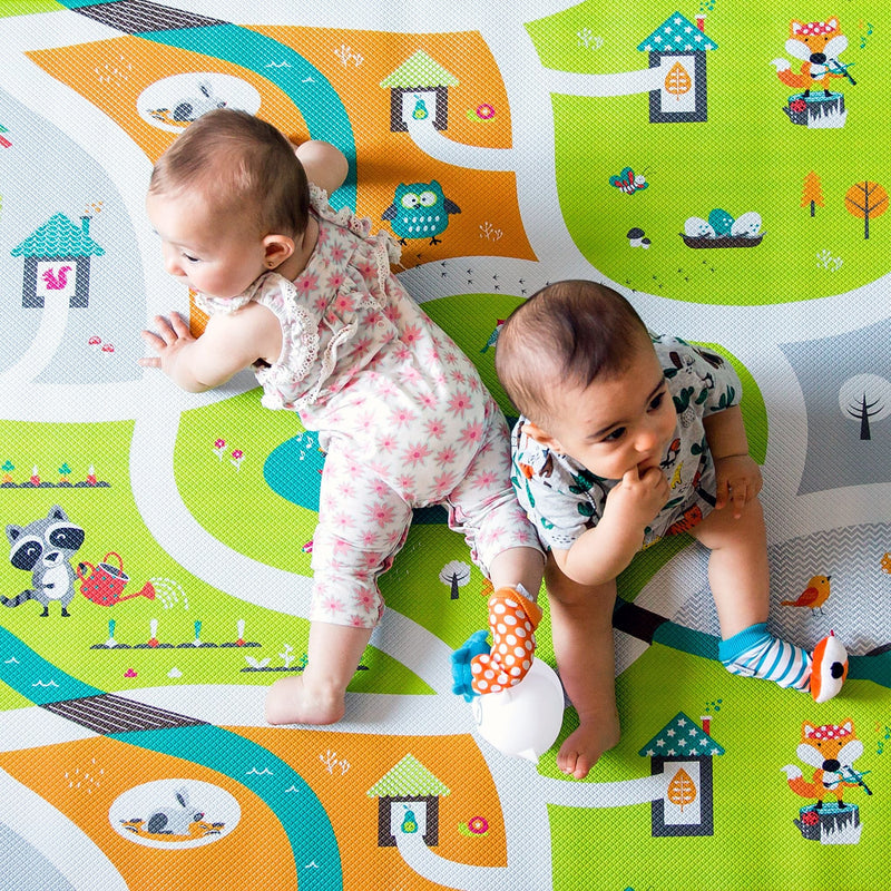Bblüv Mülti BPA-Free Water-Resistant Miles Playmat I4