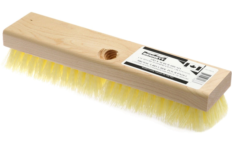 Bennett Female Threaded Deck Scrub Brush, 10-in U6