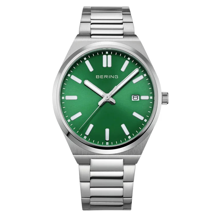 Bering Green Dial Men's Watch S9