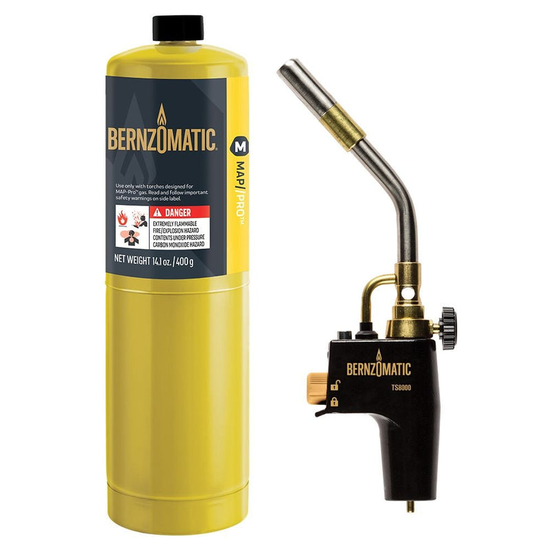 Bernzomatic TS8000 MAP-Pro Max-Heat Propane Torch Kit, 400-g E2