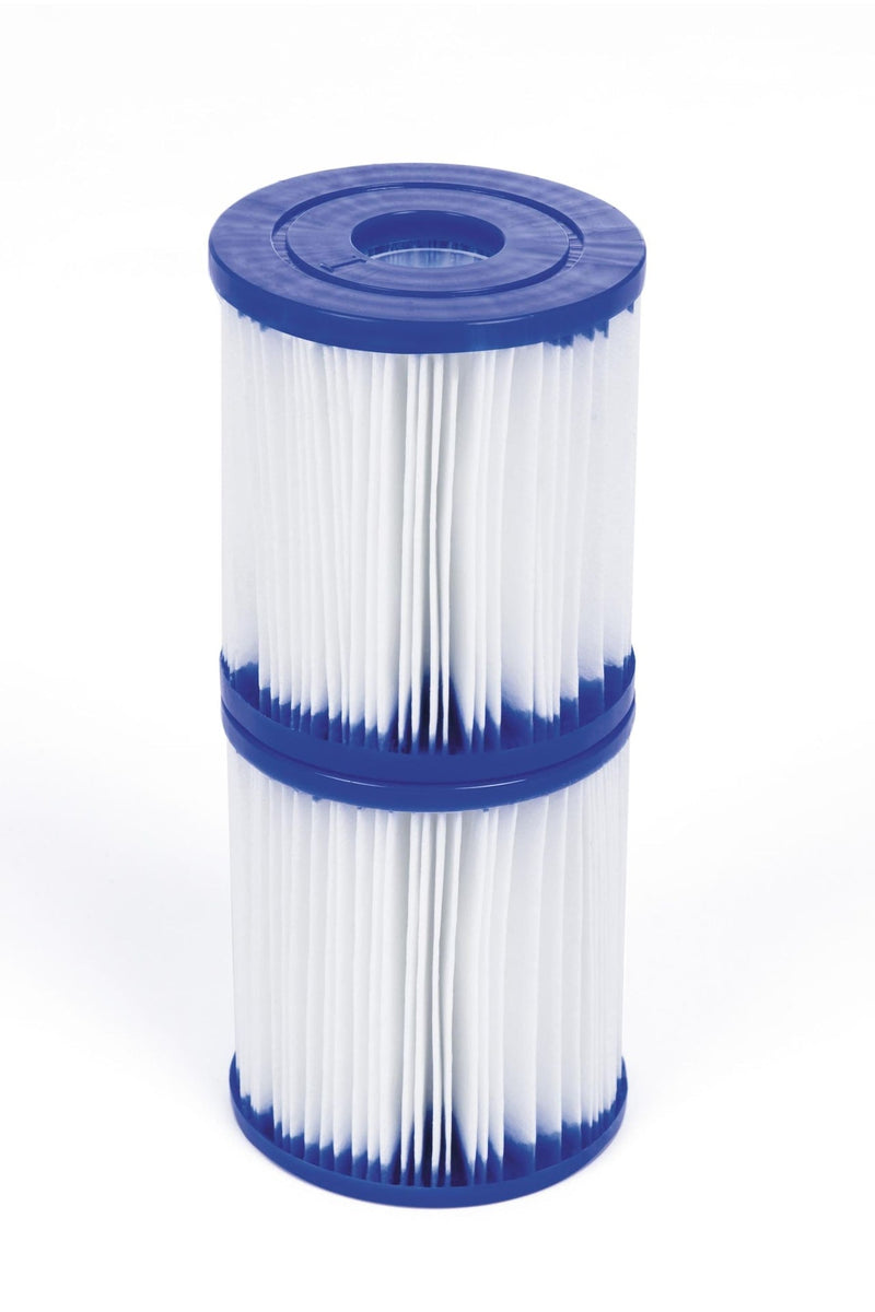 Bestway 58168 Type I Replacement Swimming Pool Filter Cartridges, 2-pk N2