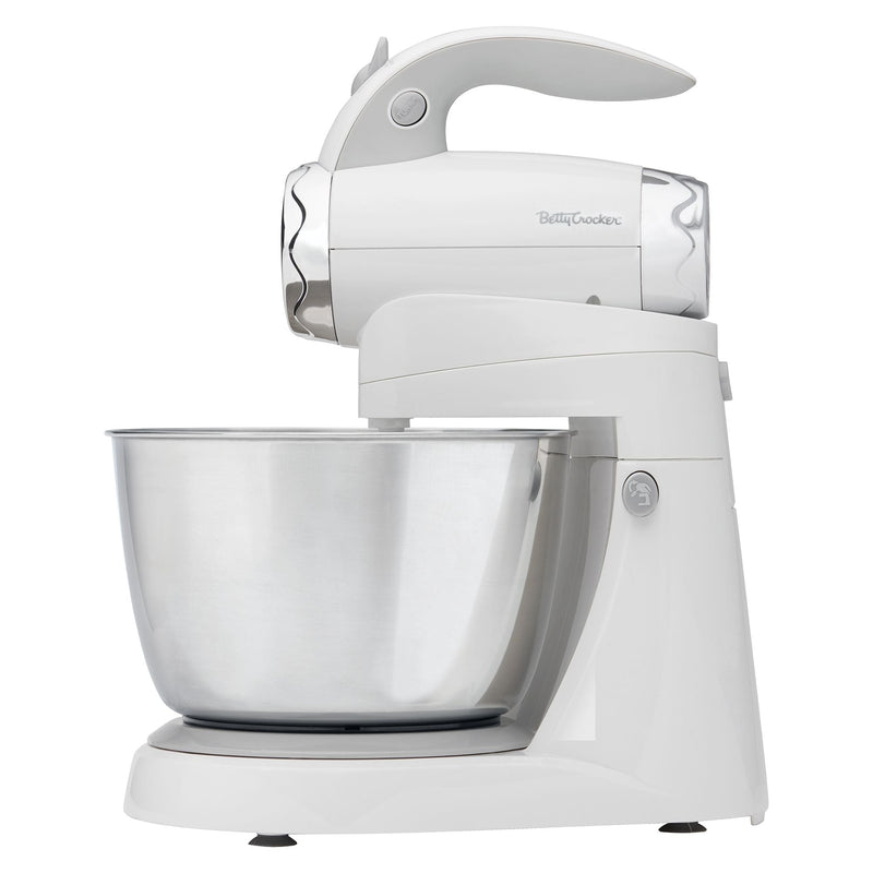 Betty Crocker 2-in-1 Stand Mixer, 7-in, Black V6