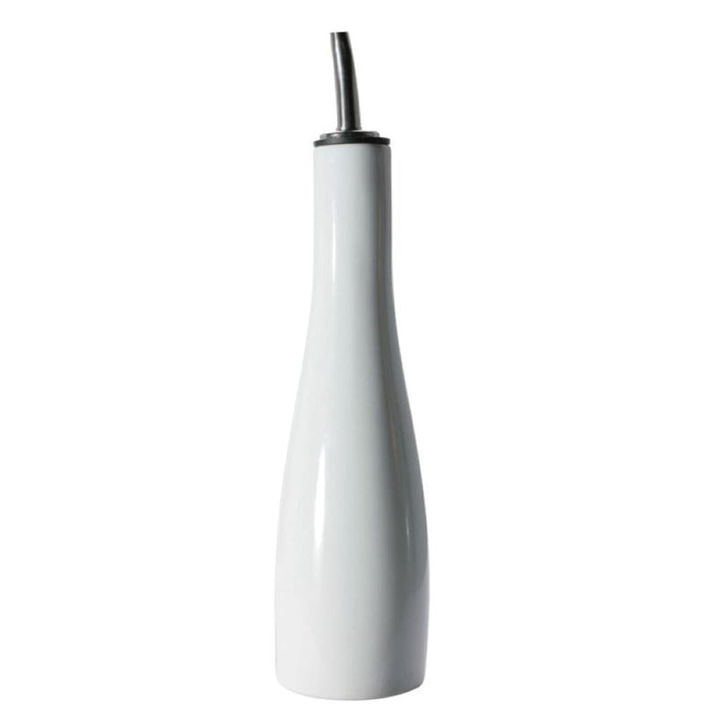BIA Porcelain Vinegar Bottle with Pouring Spout, 10-oz, White L0