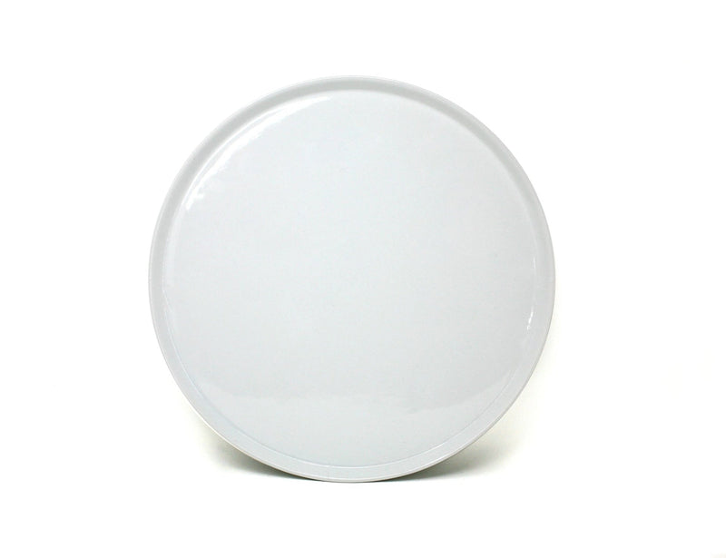 Bia Round Platter, 30-cm, White Porcelain J1
