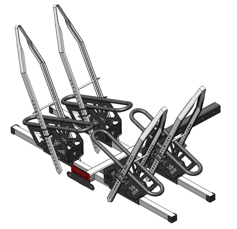 Black Bulldog Hitch Mount Bike Rack R6