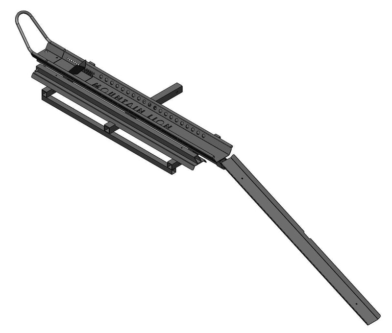 Black Bulldog Hitch Mount Motorcycle Carrier N9
