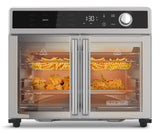 Black & Decker 12-in-1 French Door Digital Countertop Convection Oven with Air Fry, 6-Slices