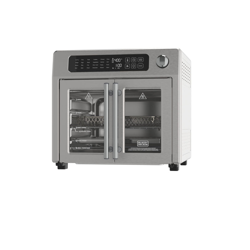 Black N Decker French Door Toaster Oven and Air Fryer, 26-Qt M5