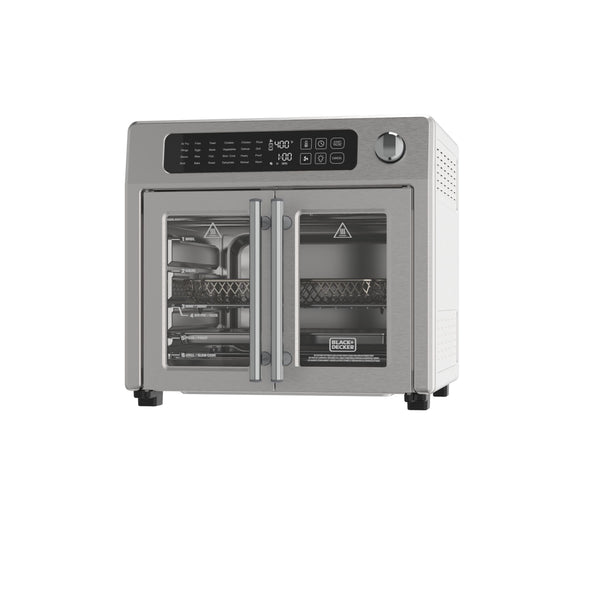 Black N Decker French Door Toaster Oven and Air Fryer, 26-Qt R6