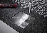 Blanco Quatrus R0 17-in Stainless Steel Undermount Bar Sink