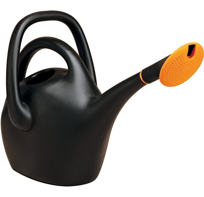 Bloem Easypour 2-in-1 Spout Watering Can with Dual Handle, 9.8-L, (2.6 US gal) Black D3