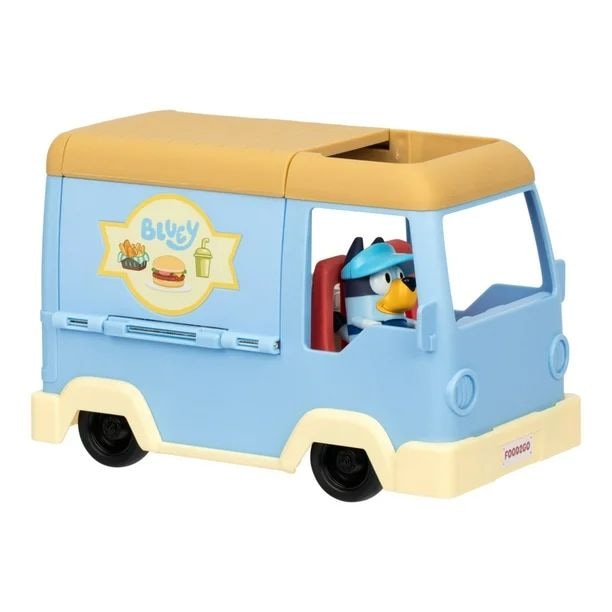 Bluey Transforming Food Truck Playset with Bluey Figure L4
