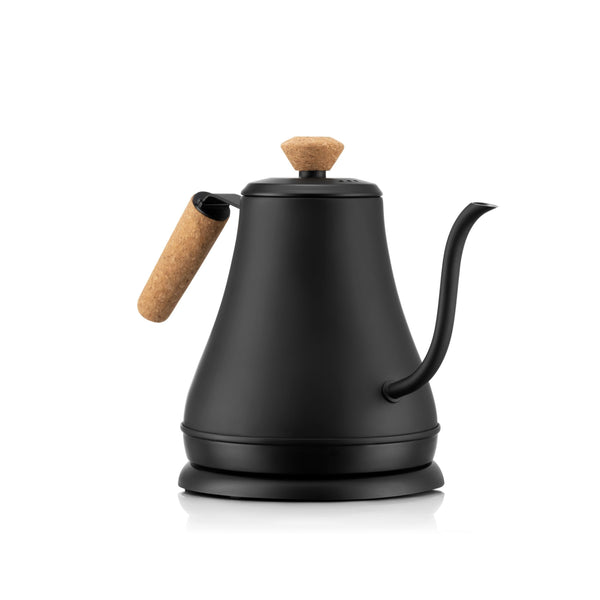 Bodum Electric Cordless Gooseneck Water Kettle with Auto Shut Off, Black, 0.8-L H9