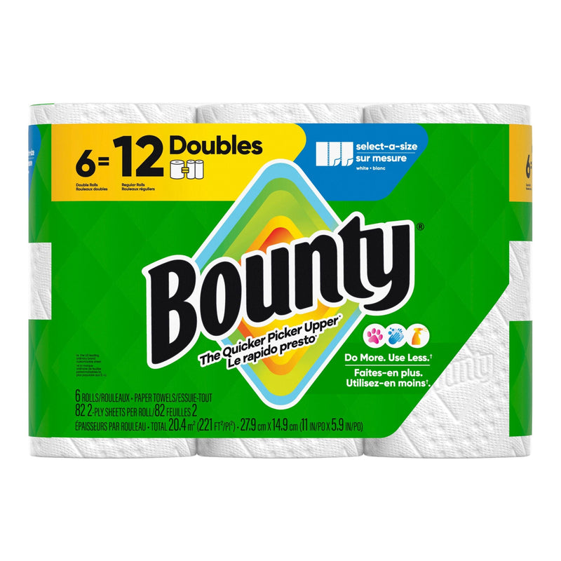 Bounty Select-A-Size Double Roll Paper Towel, 6-pk B2