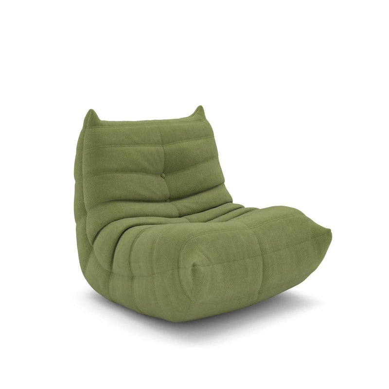 Brassex Cairo Sage All-Foam Armless Children's Chair Z7