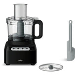Braun 8-Cup (1.9 L) Food Processor, 550W Motor, Black
