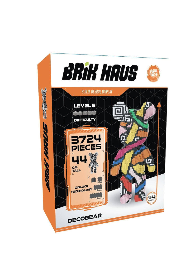 Brik Haus Decobear Construction Set, Medium S7
