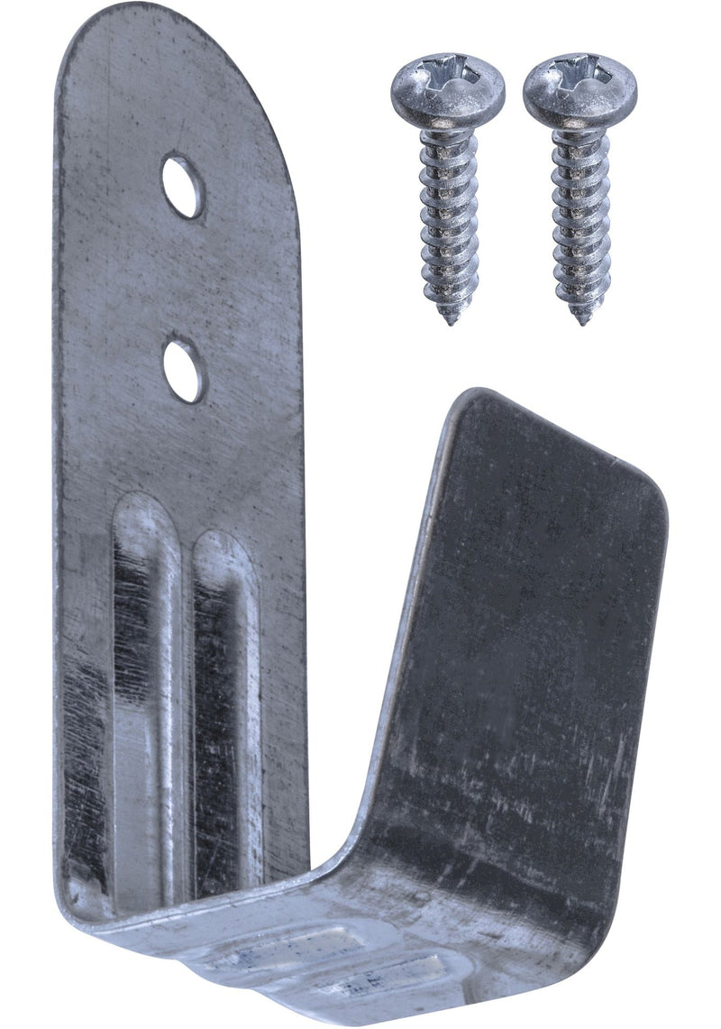 Buildex Square Hooks, Carbon-Steel and Zinc-Plated, 55-lb Capacity, 5-pk F2