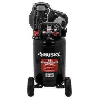 Husky 30 Gal. 175 PSI Oil Lubed Belt Drive Portable Vertical Electric Air Compressor C304H H1