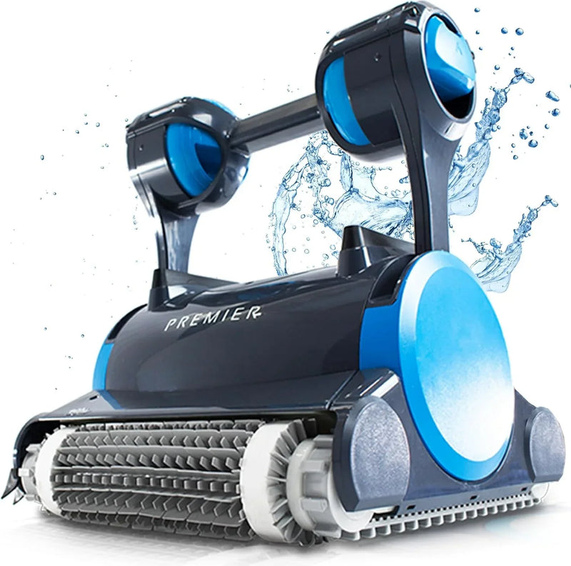 Dolphin Premier Robotic Pool Cleaner (2025 Model) with Multimedia, Oversized Leaf Bag, Standard & Ultrafine Filters, Weekly Timer, Waterline Cleaning & More 锟斤拷 for In-ground Swimming Pools up to 50ft O5