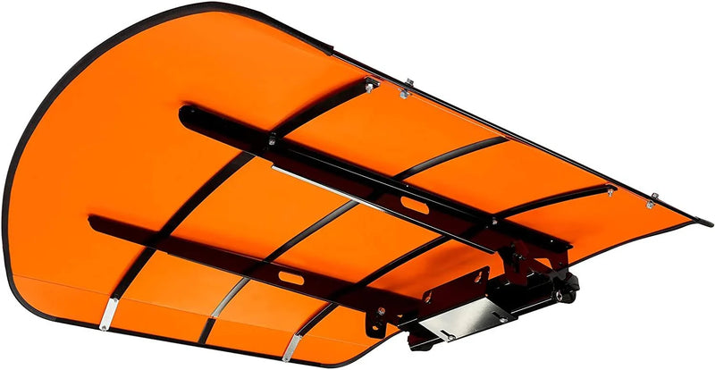 Tractor Canopy Orange Compatible with All ROPS 48 X 52 Equipped Tractors with a 2 x 2 or 2 x 3 ROPS (Will Add About 4 to The Height of The Tractor) Tractor Sun Canopy Sunshade R5