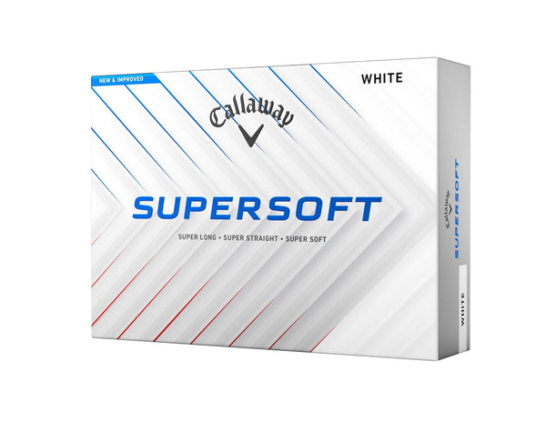 Callaway Golf SuperSoft Golf Balls, 2025 Version, White, 12-pk A4