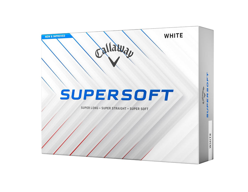 Callaway Golf SuperSoft Golf Balls, 2025 Version, White, 12-pk A4