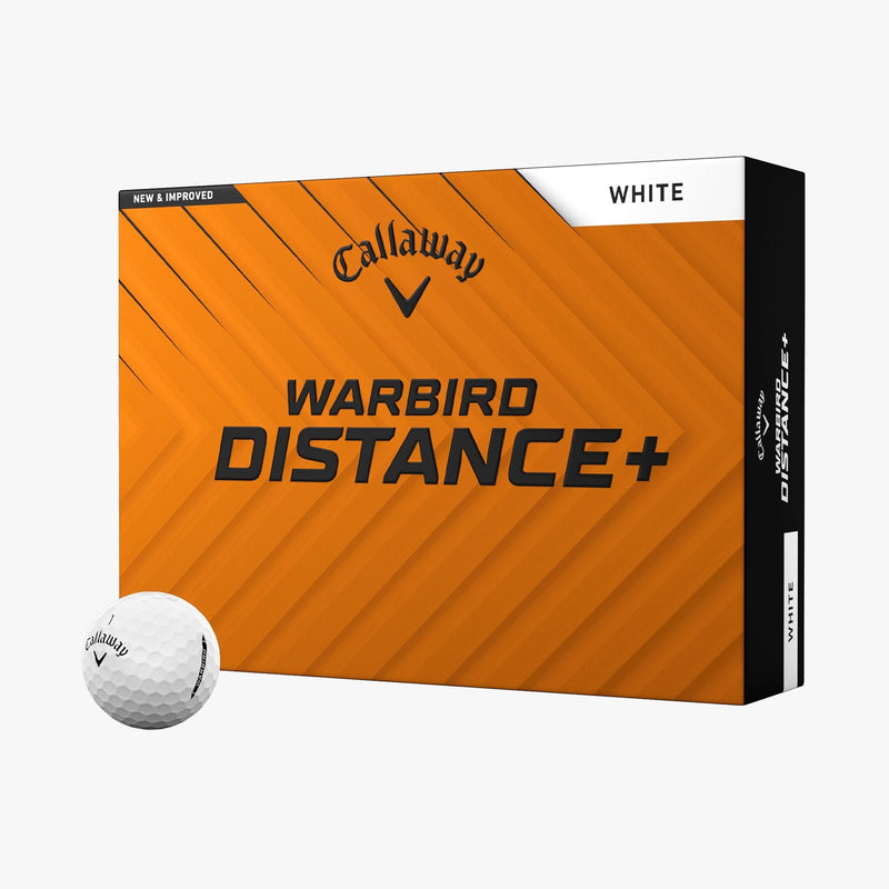Callaway Warbirds Distance+ Golf Balls, White, 12-pk J0