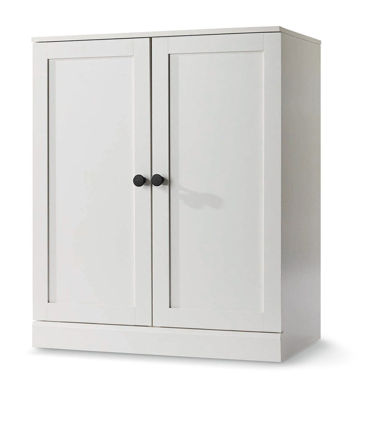 CANVAS Bellevue Modular Stackable Storage Cabinet, White K4