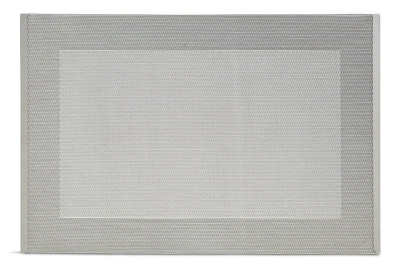 CANVAS Bristol Rectangle Vinyl & Polyester Placemats, 13-in x 19-in, 4-pk Q0