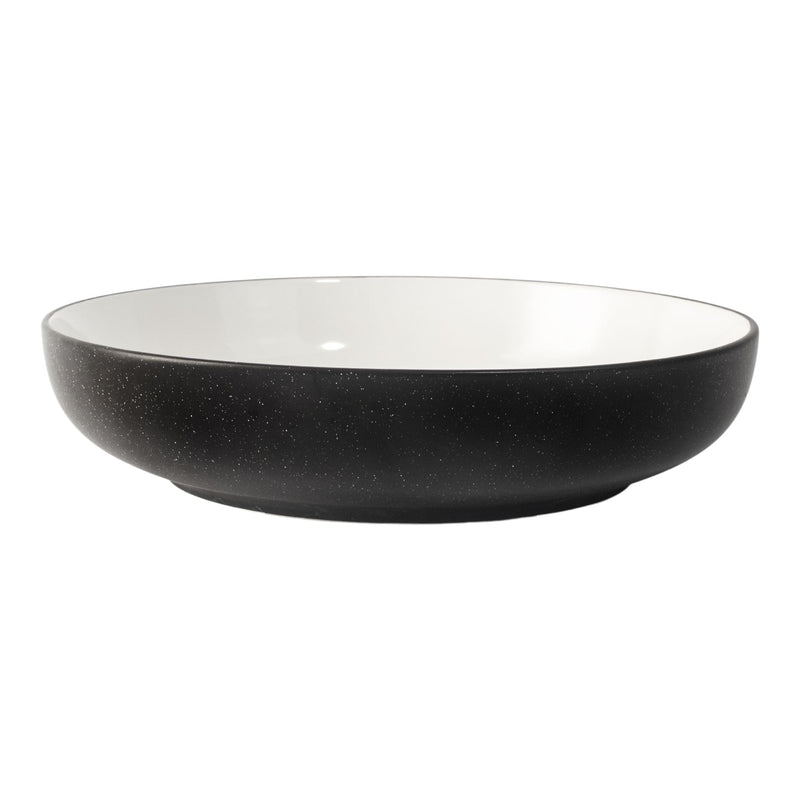 CANVAS Catalone Stoneware 2-Tone Serving Bowl, Black/White Y1