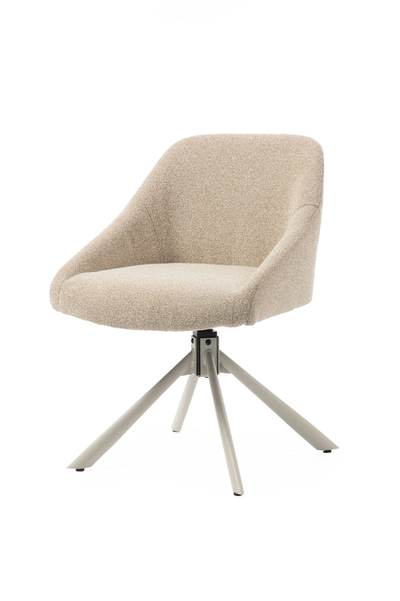 CANVAS Chester Swivel Office Chair, Greige X0