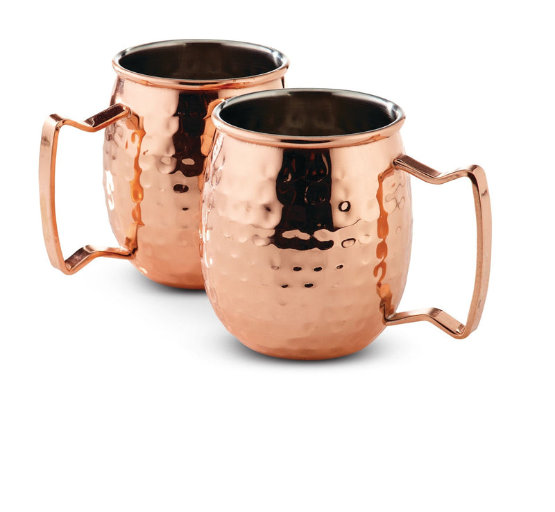 CANVAS Copper-Plated Stainless Steel Mug Set, 15-oz, 2-pc T8