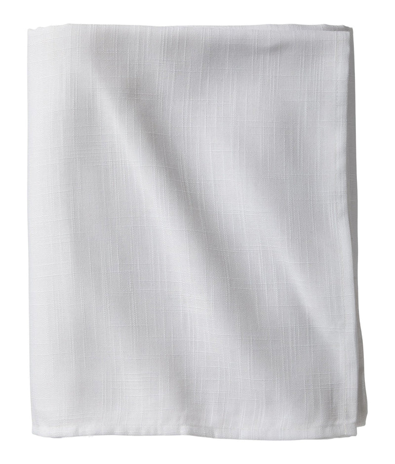 CANVAS Essential Oatmeal Table Cloth, White, 60-in Width O8