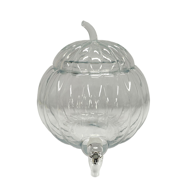 CANVAS Glass Pumpkin Drink Dispenser, for Fall L0