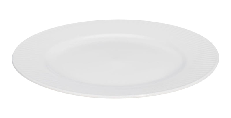 CANVAS Highbury Ribbed New Bone Salad Plate, 1-pc, White F7