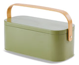 CANVAS Metal Gardening Storage Container, Iron, Green