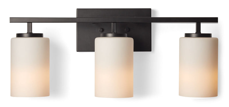 CANVAS Northfield 3-Light Vanity Light Fixture, Matte Black S5