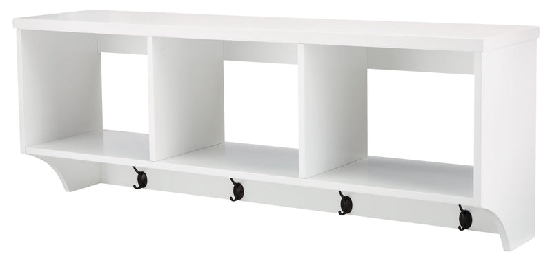 CANVAS Overbrook Entryway Wall-Mount Organizer, White U5