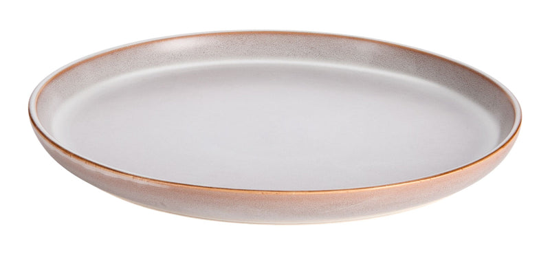 CANVAS Reactive Glaze Dinner Plate, 1-pc, White O0